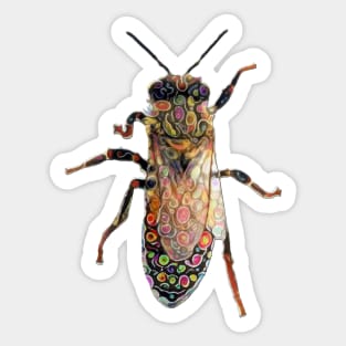 Worker Honey Bee 03 Sticker